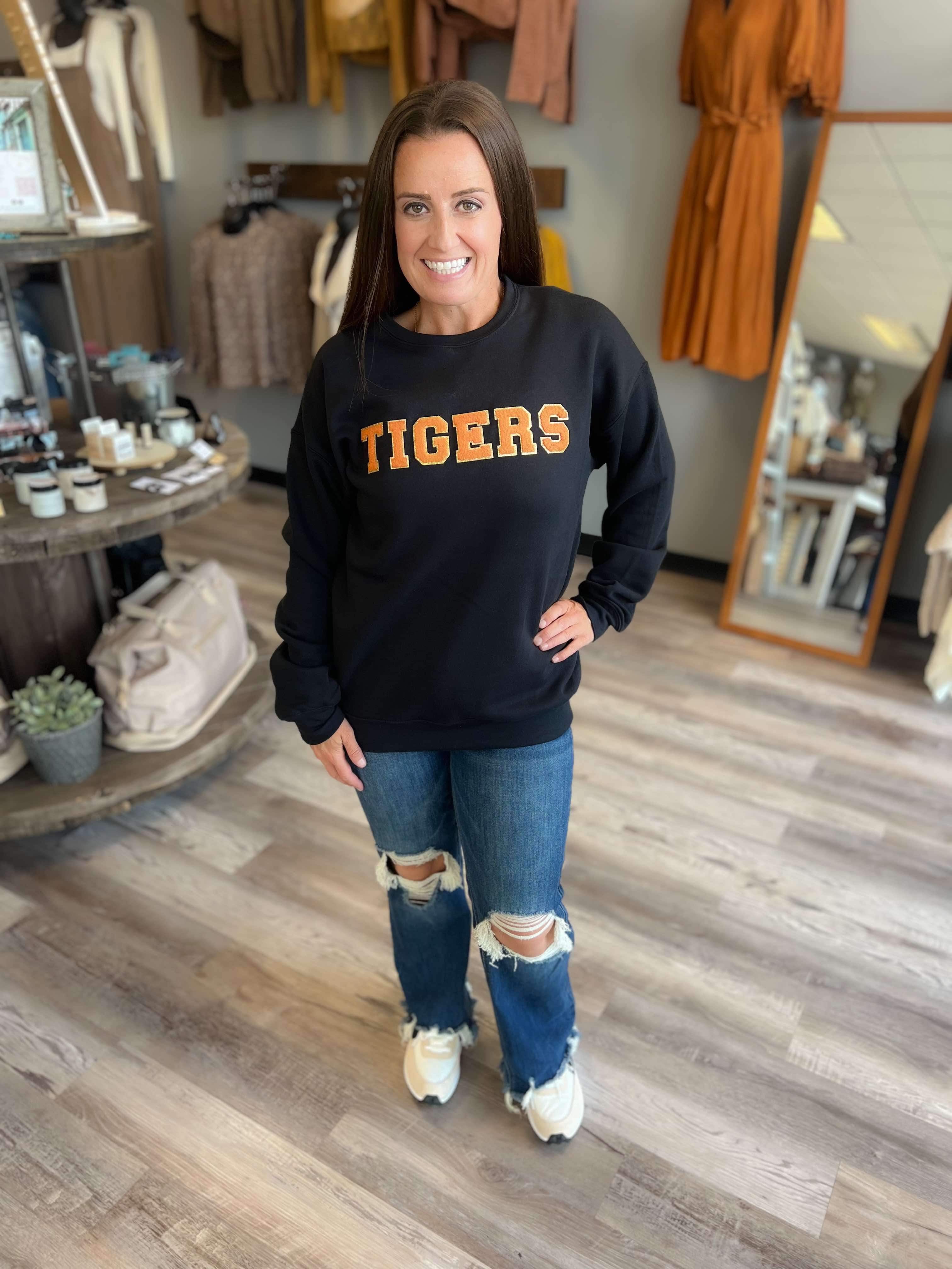 TIGERS VARSITY CREW SWEATSHIRT