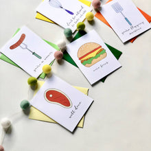 Load image into Gallery viewer, Pun Fun Cards - What&#39;S Cooking? Card Set - Kitchen Utensils