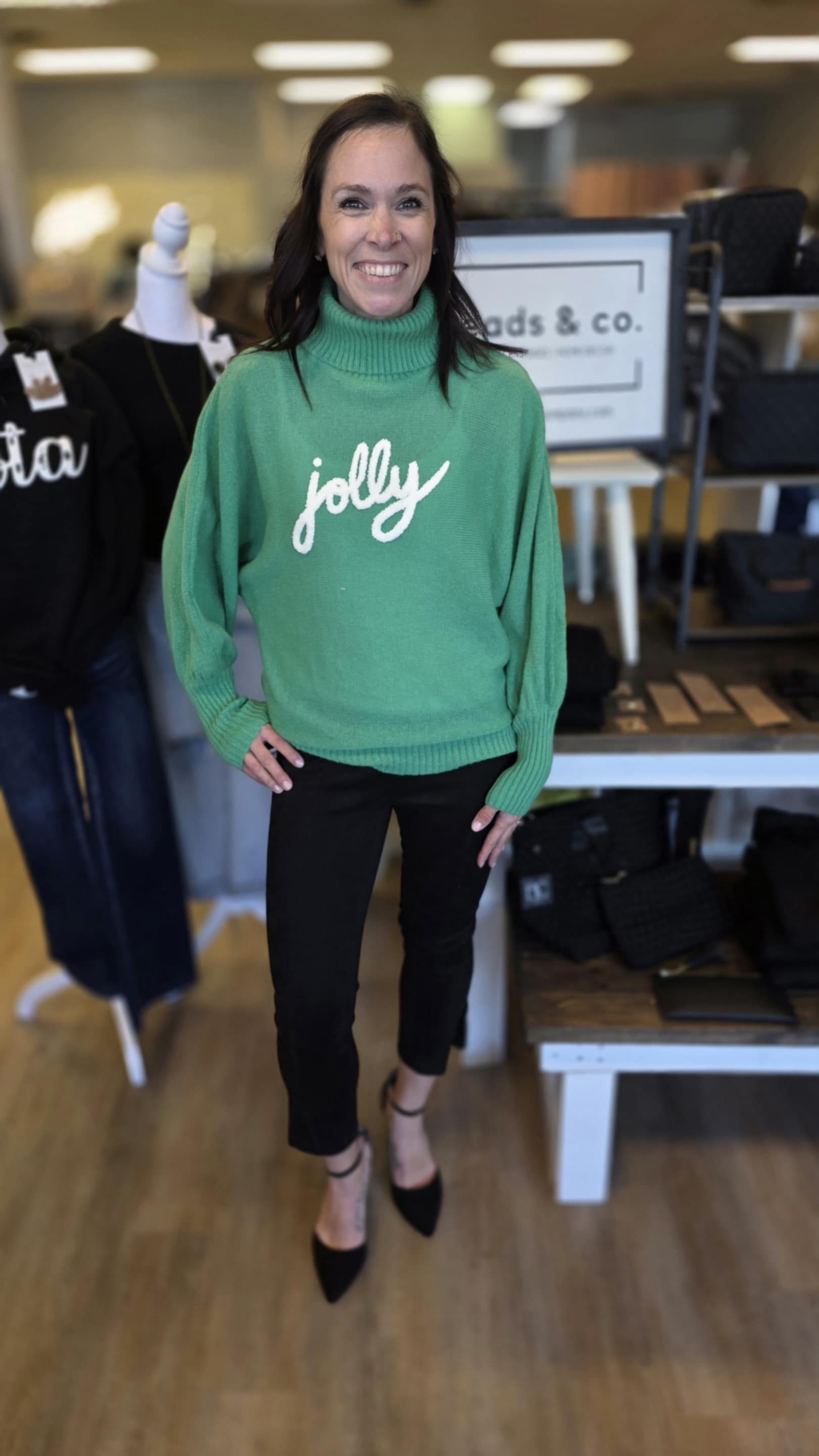 JOLLY TURTLENECK SWEATER