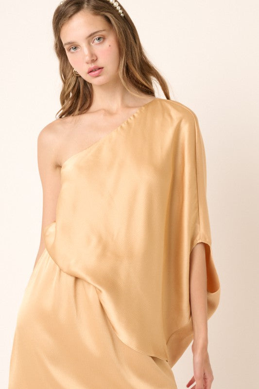 One Shoulder Mini Dress