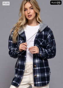 Navy Shacket