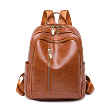 Load image into Gallery viewer, Vegan Leather Convertible Backpack