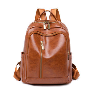 Vegan Leather Convertible Backpack