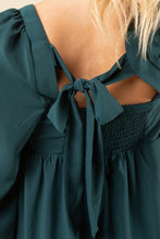 Load image into Gallery viewer, TEAL PLEATED DRESS