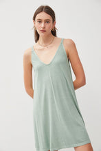 Load image into Gallery viewer, SPRUCE RIBBED V-NECK DRESS