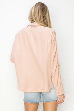 Load image into Gallery viewer, RISEN: PINK OVERSIZED TENCEL TOP