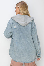 Load image into Gallery viewer, RISEN: OVERSIZED VINTAGE DENIM SHIRT