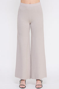 SILVER MIST TOP + WIDE LEG PANT SET