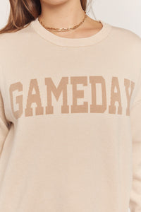 Tan Gameday Sweater