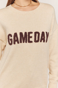 Embroidered Gameday Sweater