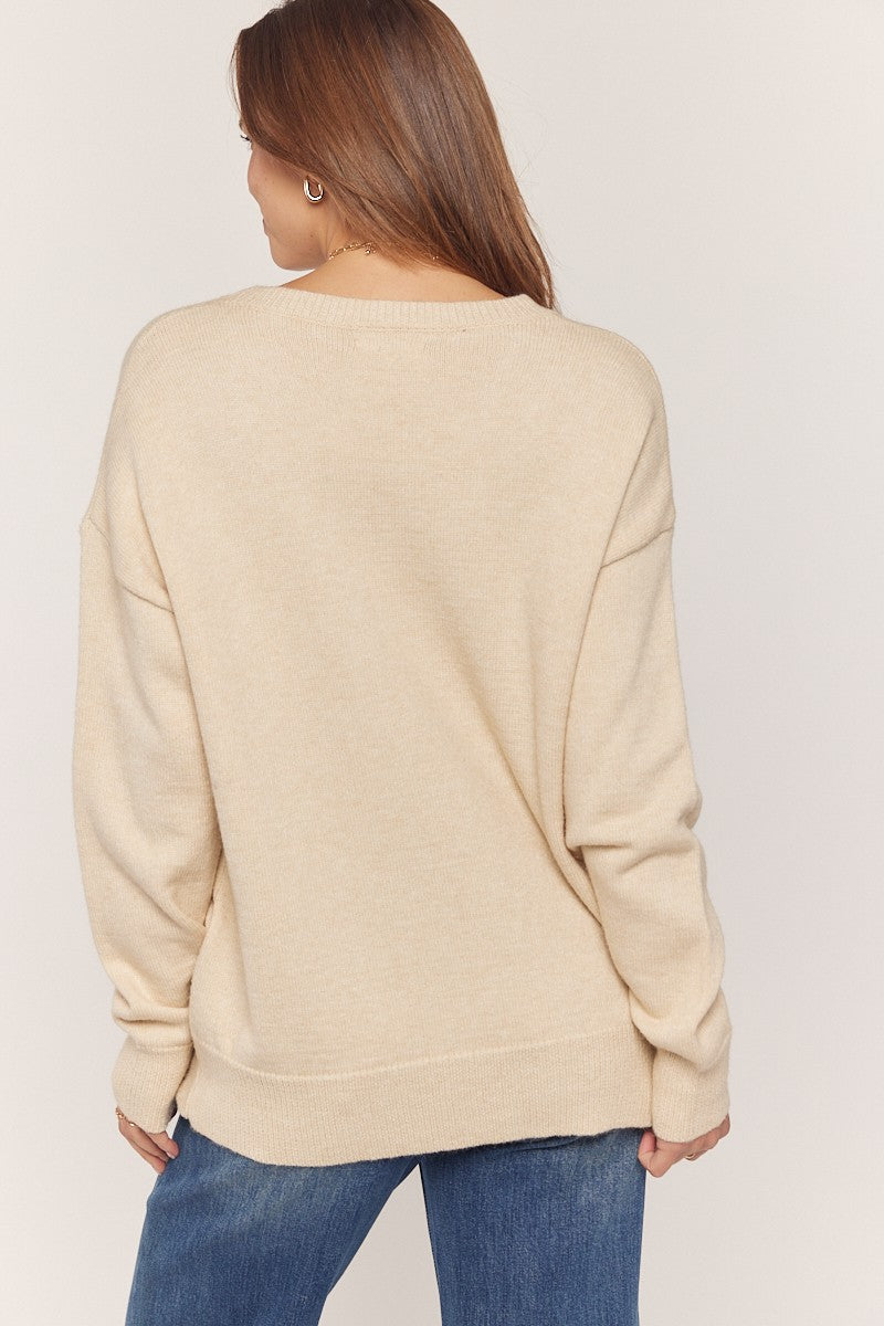Embroidered Gameday Sweater