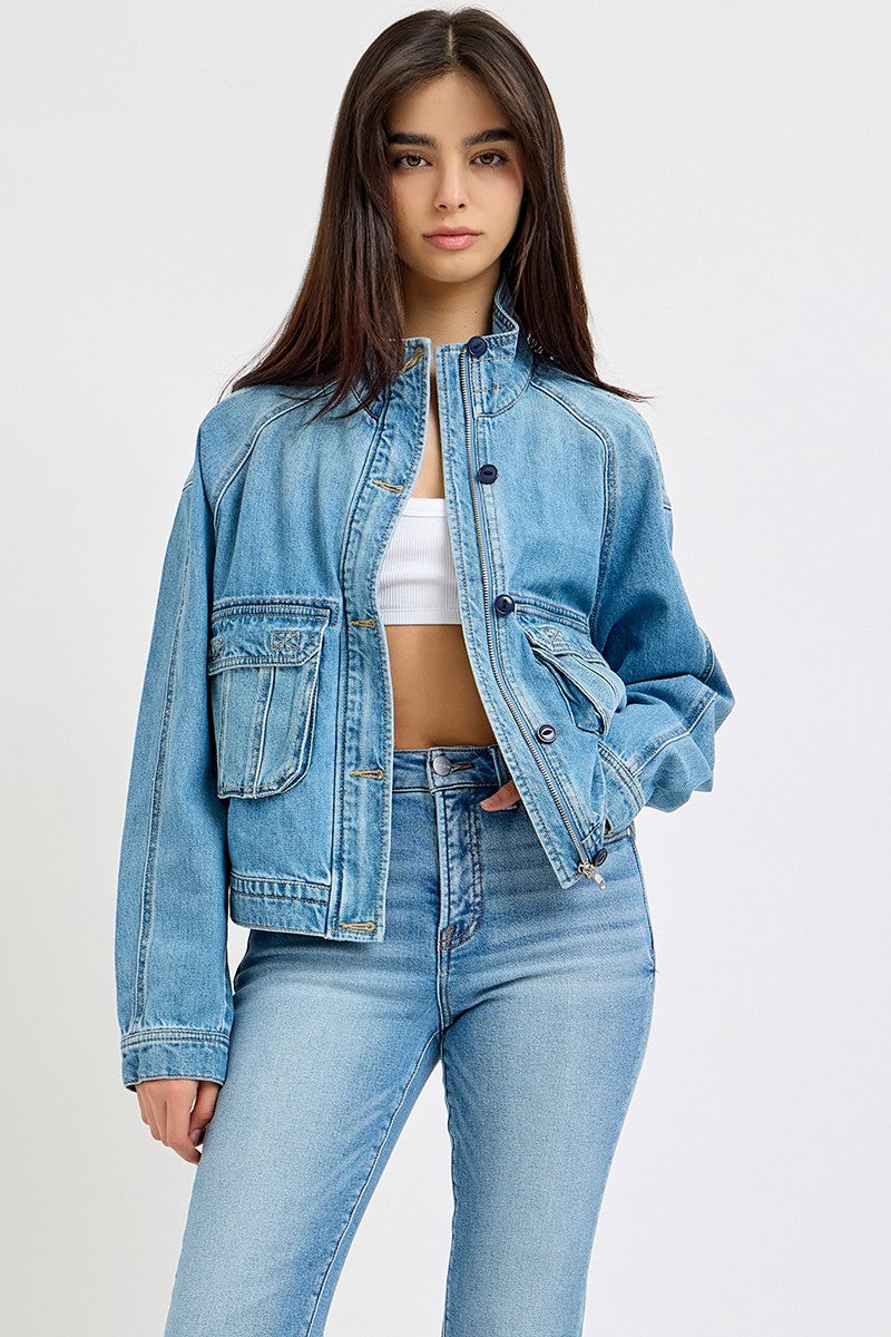RISEN: POCKET DETAILED JACKET