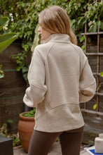 Load image into Gallery viewer, KHAKI QUARTER ZIP