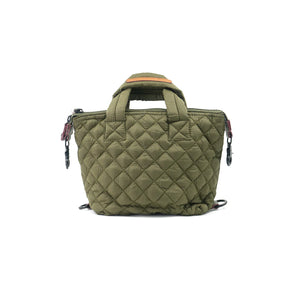 Olive Green Quilted Purse