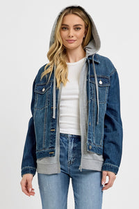 Risen Oversized Hooded Jacket (Curvy)
