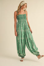 Load image into Gallery viewer, Green Pattern Romper