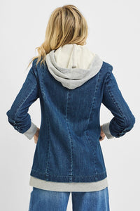 Risen Blazer Jacket with Hood