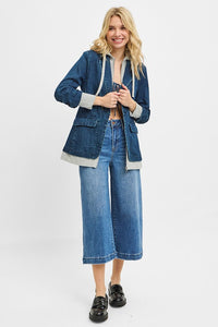 Risen Blazer Jacket with Hood