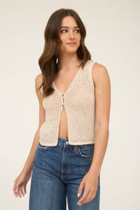 Vneck Crochet Tank