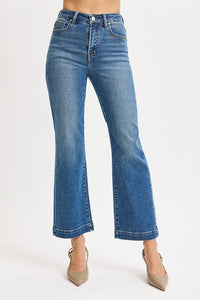 Risen: Tummy Control High Rise Crop Wide Leg