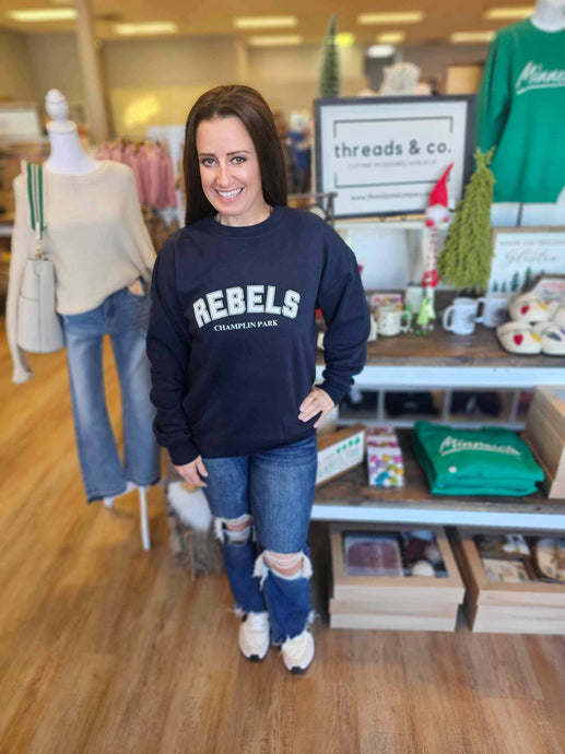 CHAMPLIN PARK REBELS CREWNECK