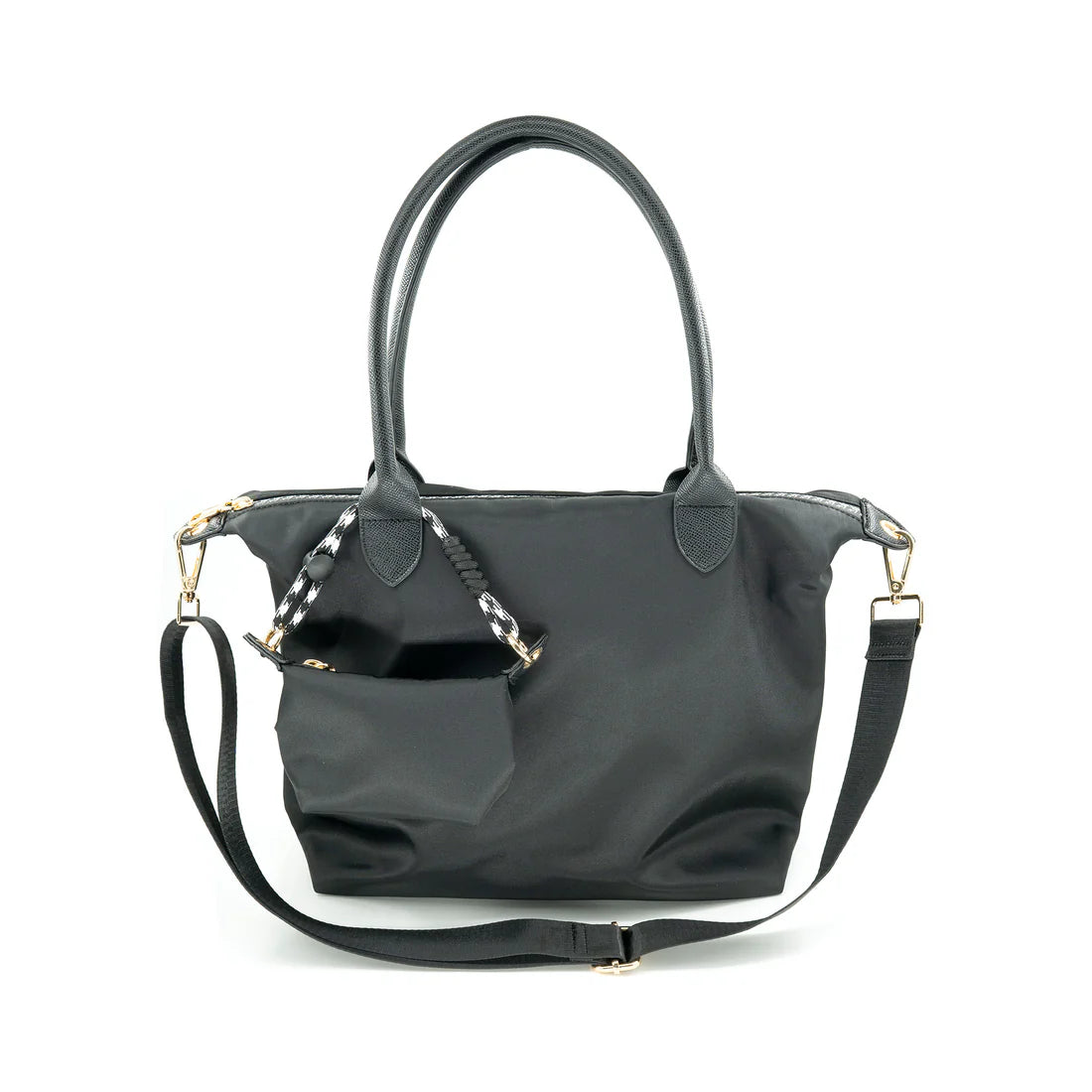 Black Nylon Purse
