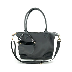 Black Nylon Purse