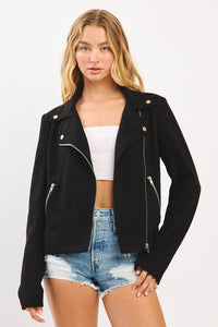 Black Moto Jacket