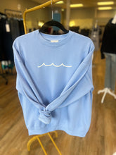 Load image into Gallery viewer, MEET ME AT THE RIVER WAVE SWEATSHIRT