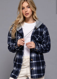 Navy Shacket