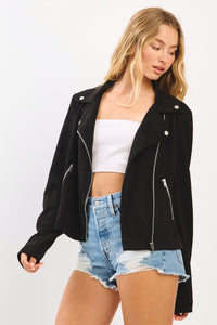Black Moto Jacket