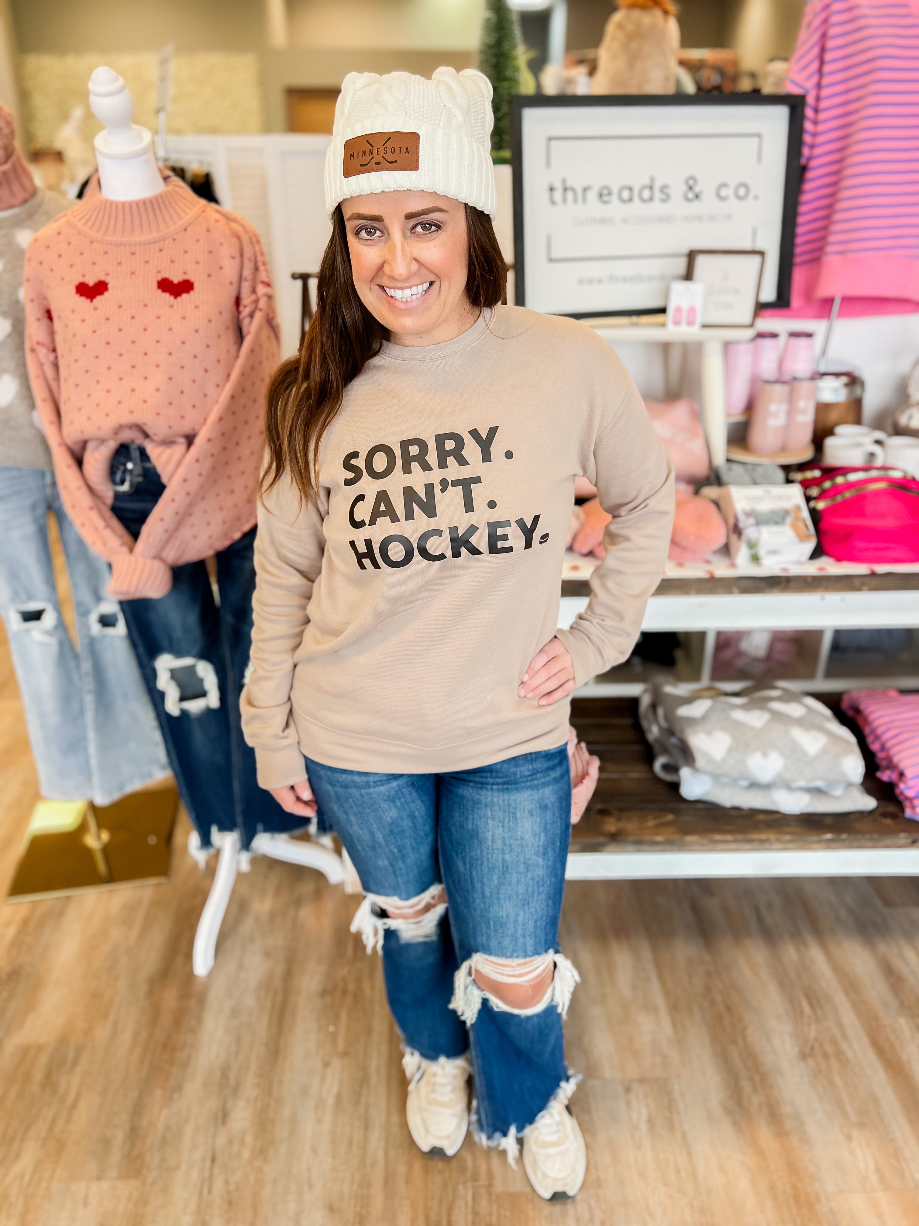 Sorry. Can’t. Hockey.
