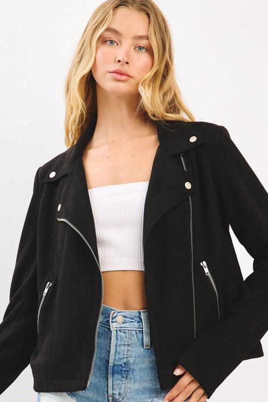 Black Moto Jacket