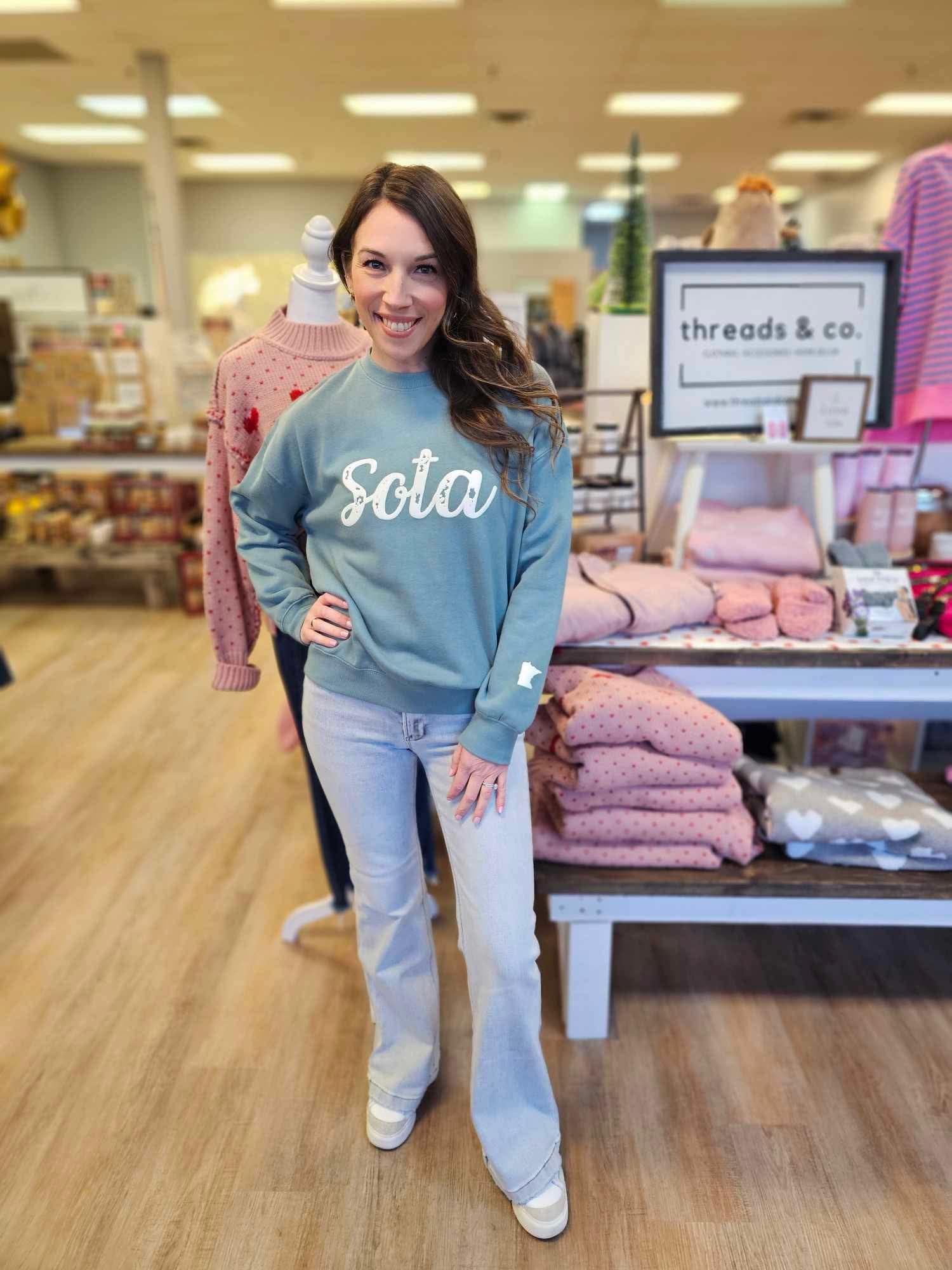 SOTA PUFF CREW SWEATSHIRT