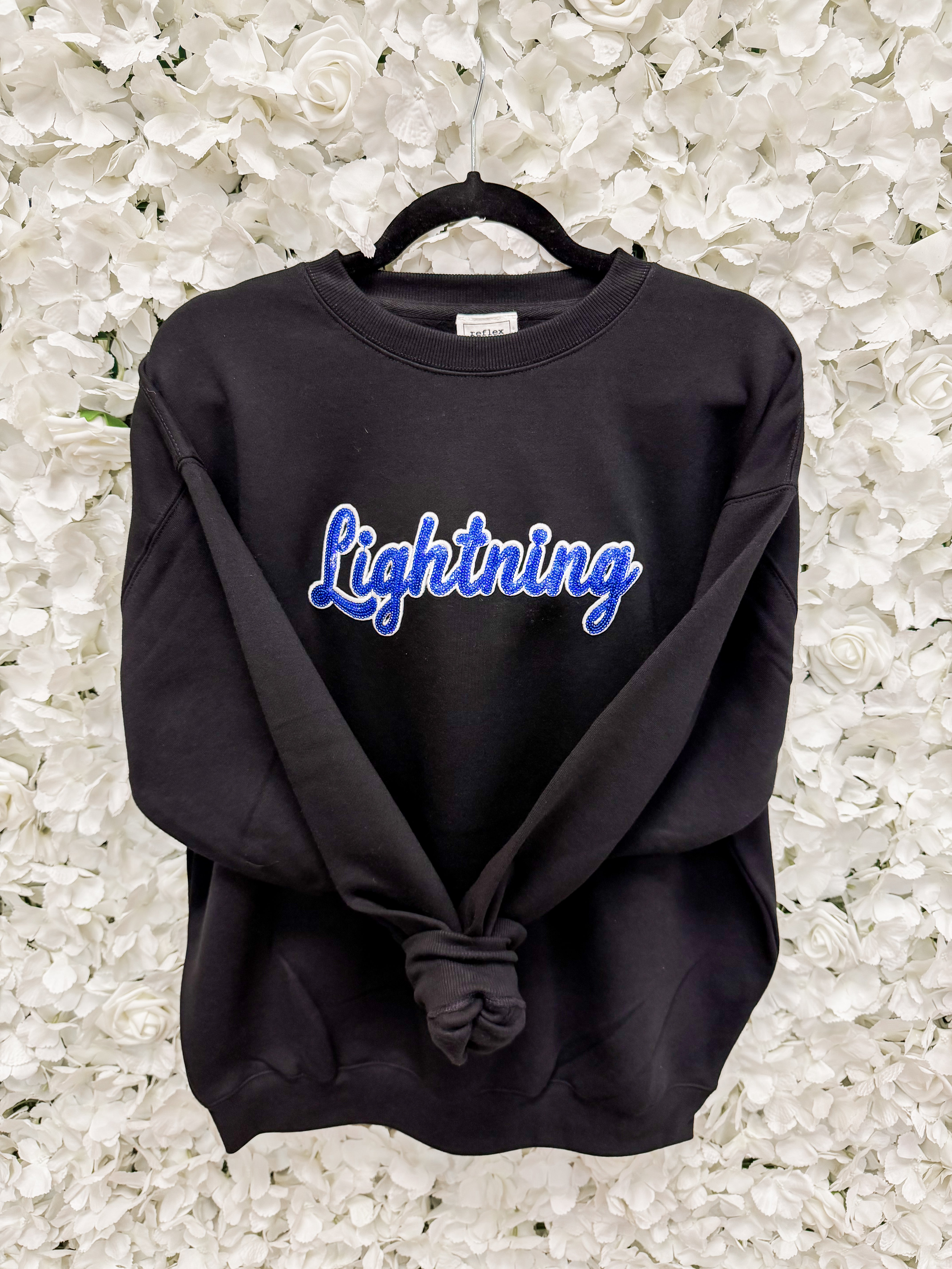 Lightning Sequins Crew