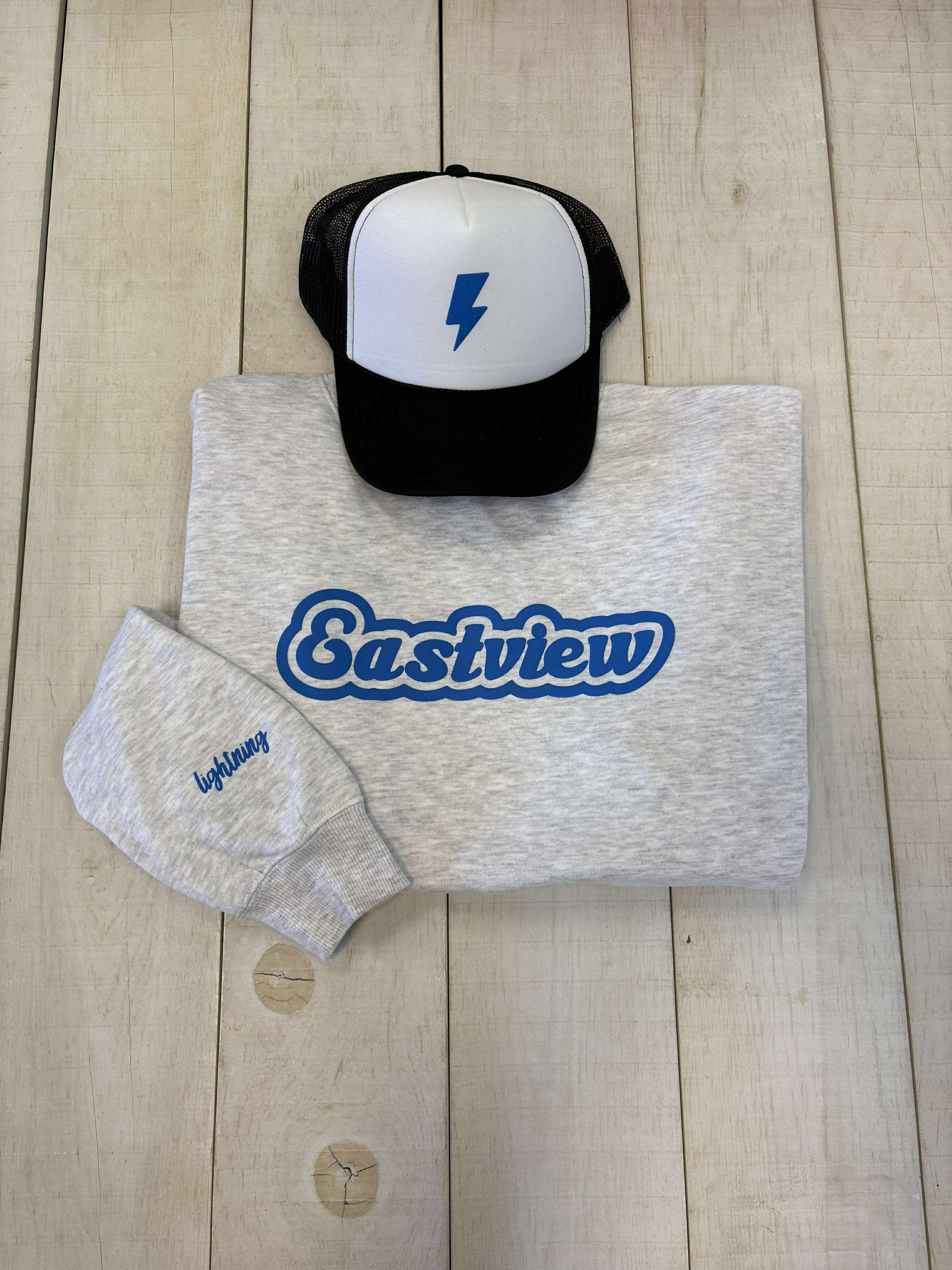 Retro Eastview Puff Crew Sweatshirt