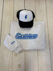 Retro Eastview Puff Crew Sweatshirt