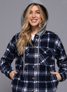 Navy Shacket