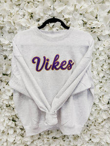 Vikes Sequin Crew