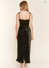 Load image into Gallery viewer, OLIVE VELVET DRESS