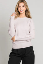 Load image into Gallery viewer, LIGHT PINK CHEVRON SWEATER