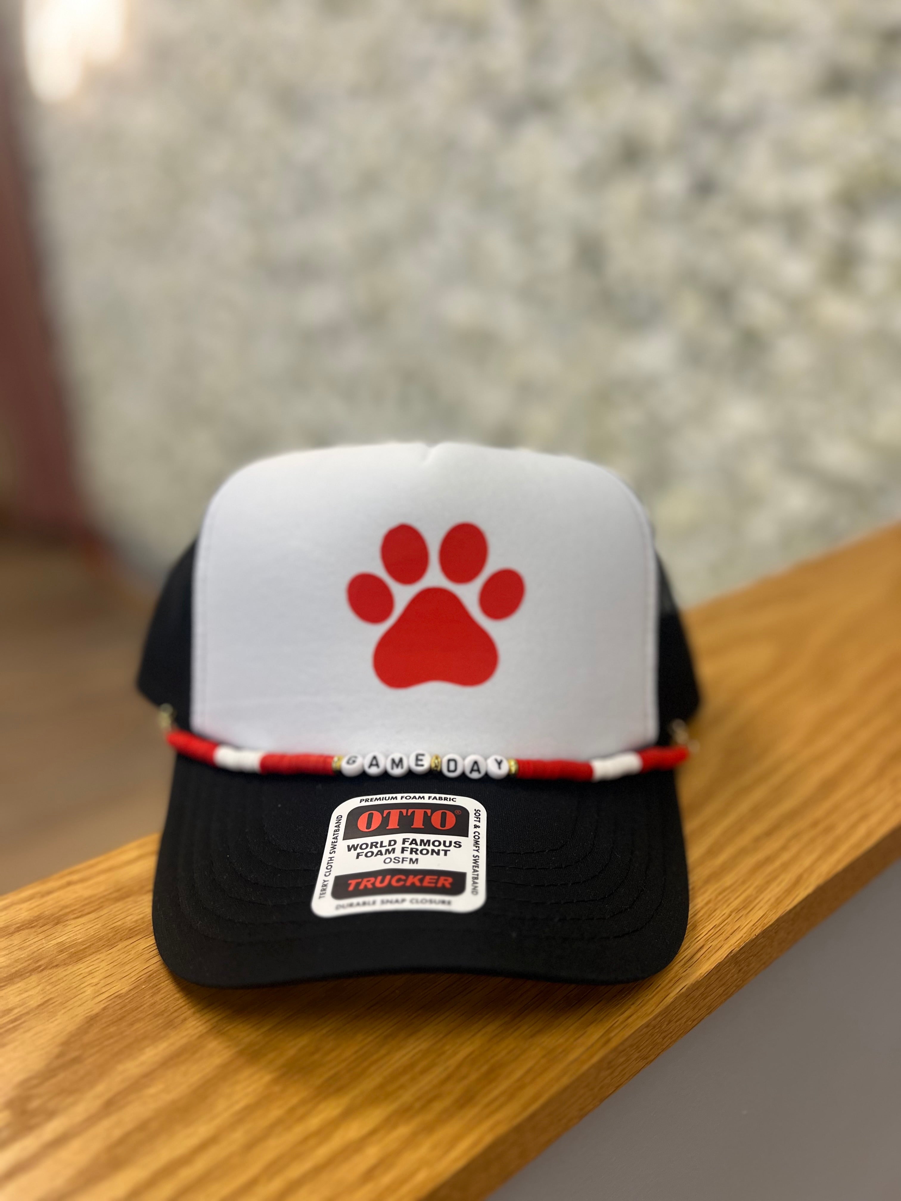 Red Paw - Black Trucker Hat