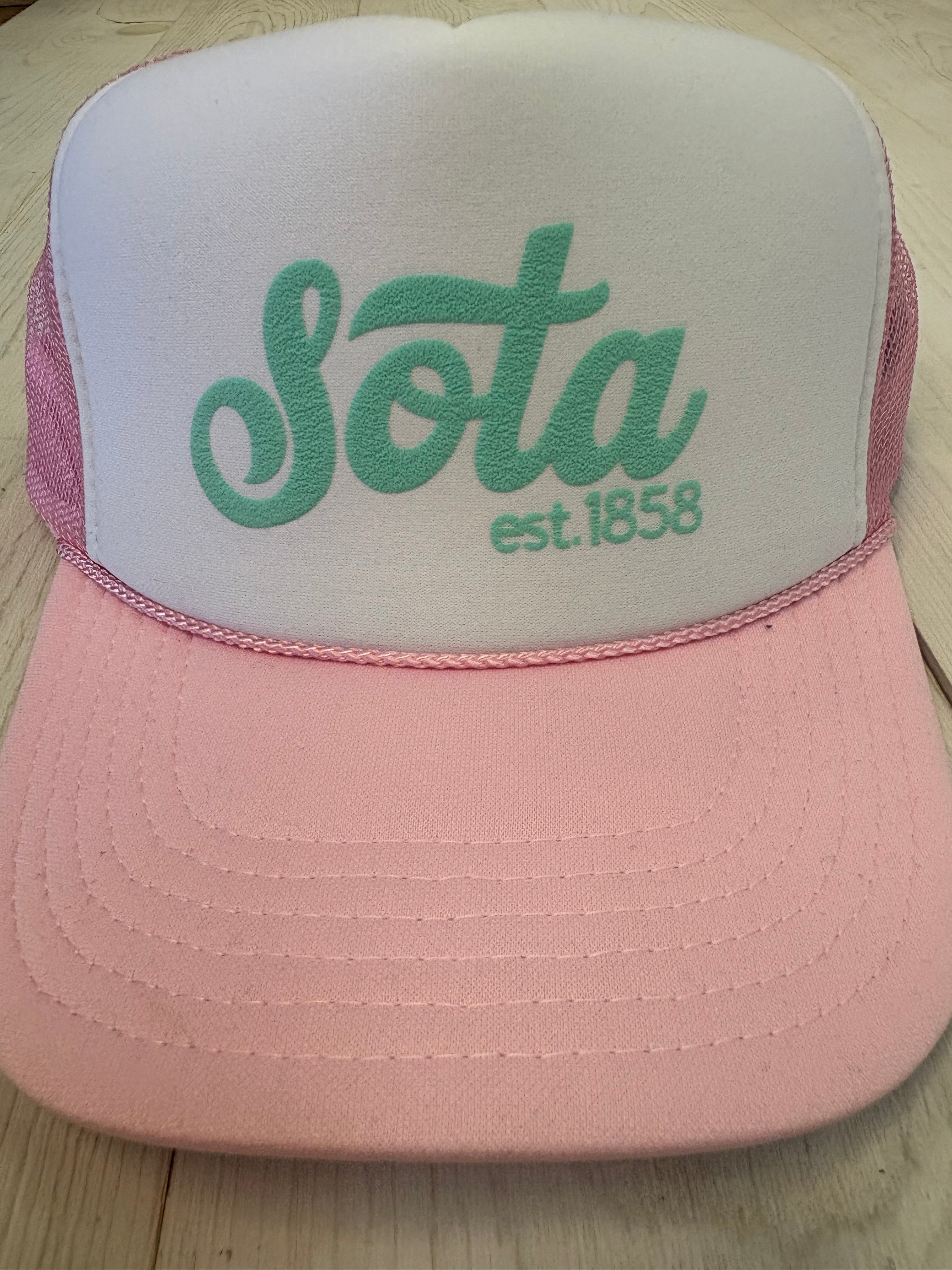Sota Trucker Hat (pink)