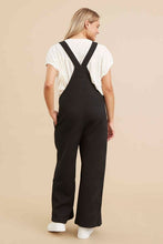 Load image into Gallery viewer, BLACK TEXTURED TIE ROMPER