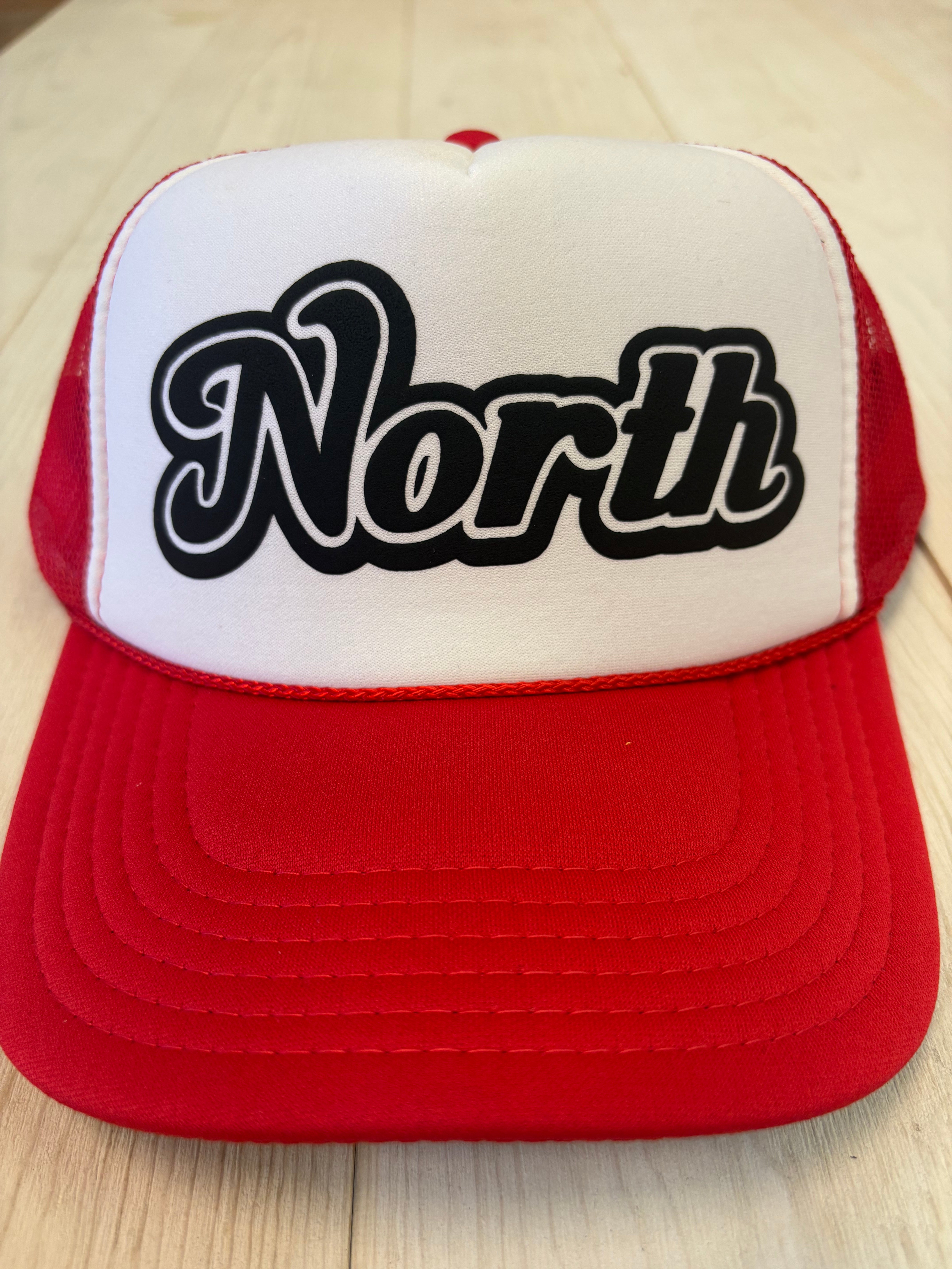 North Trucker Hat (red)