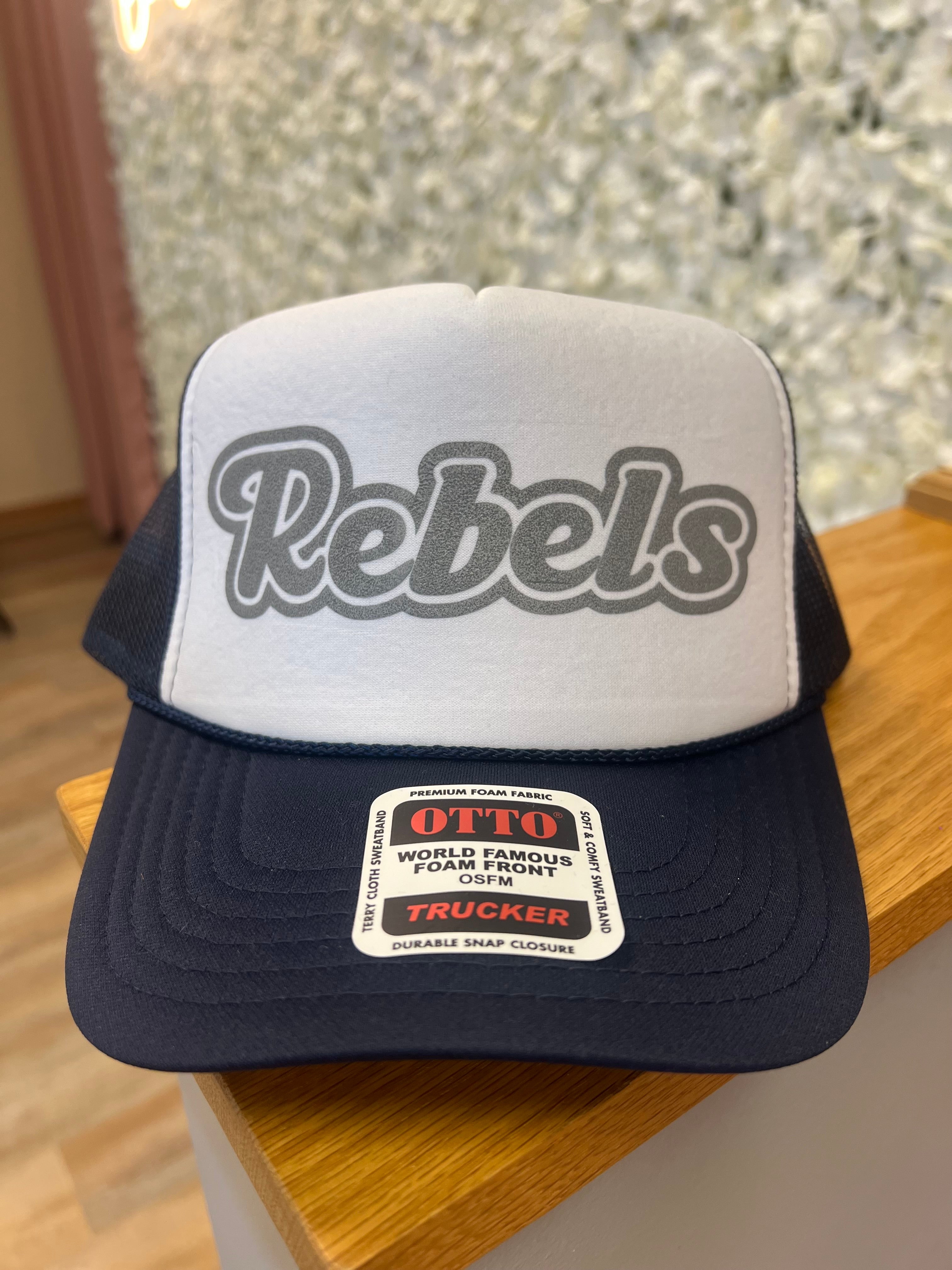 Rebels Hat (Navy with Retro Rebels)