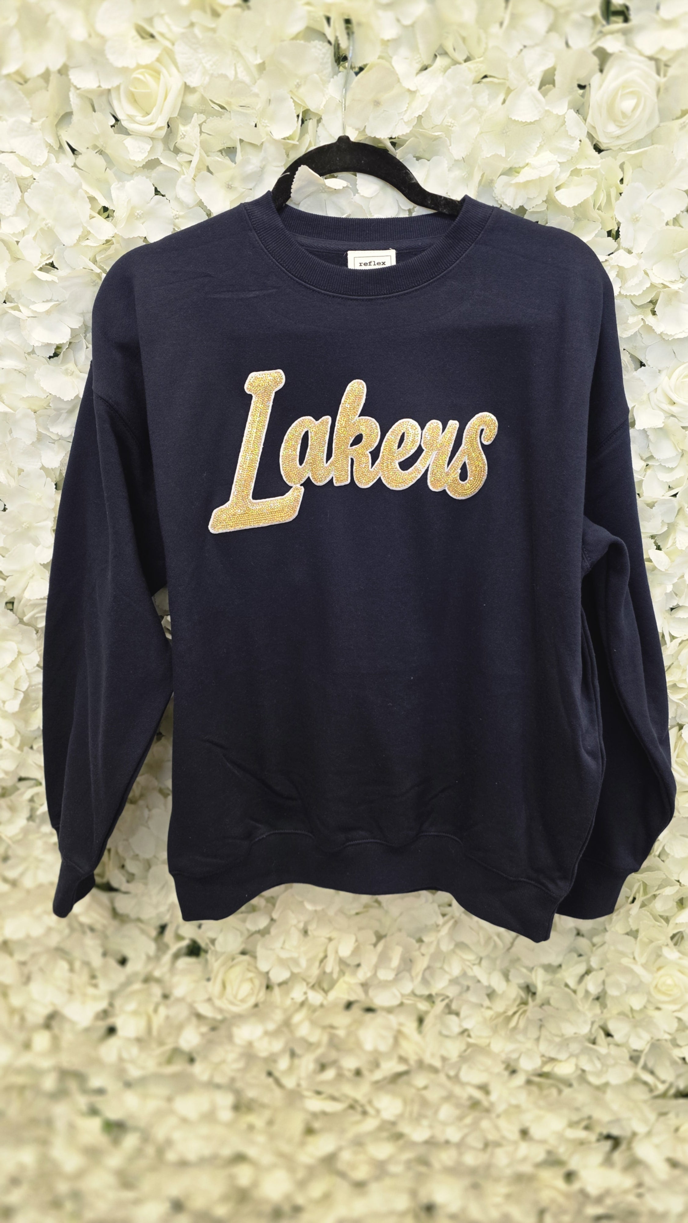 Lakers Sequins Crew