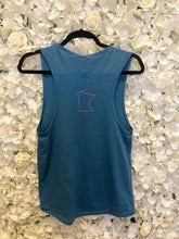 Load image into Gallery viewer, SOTA TANK (Heather teal &amp; Pink)
