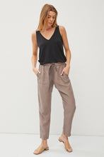 Load image into Gallery viewer, EARTH GREY TENCEL JOGGER PANT