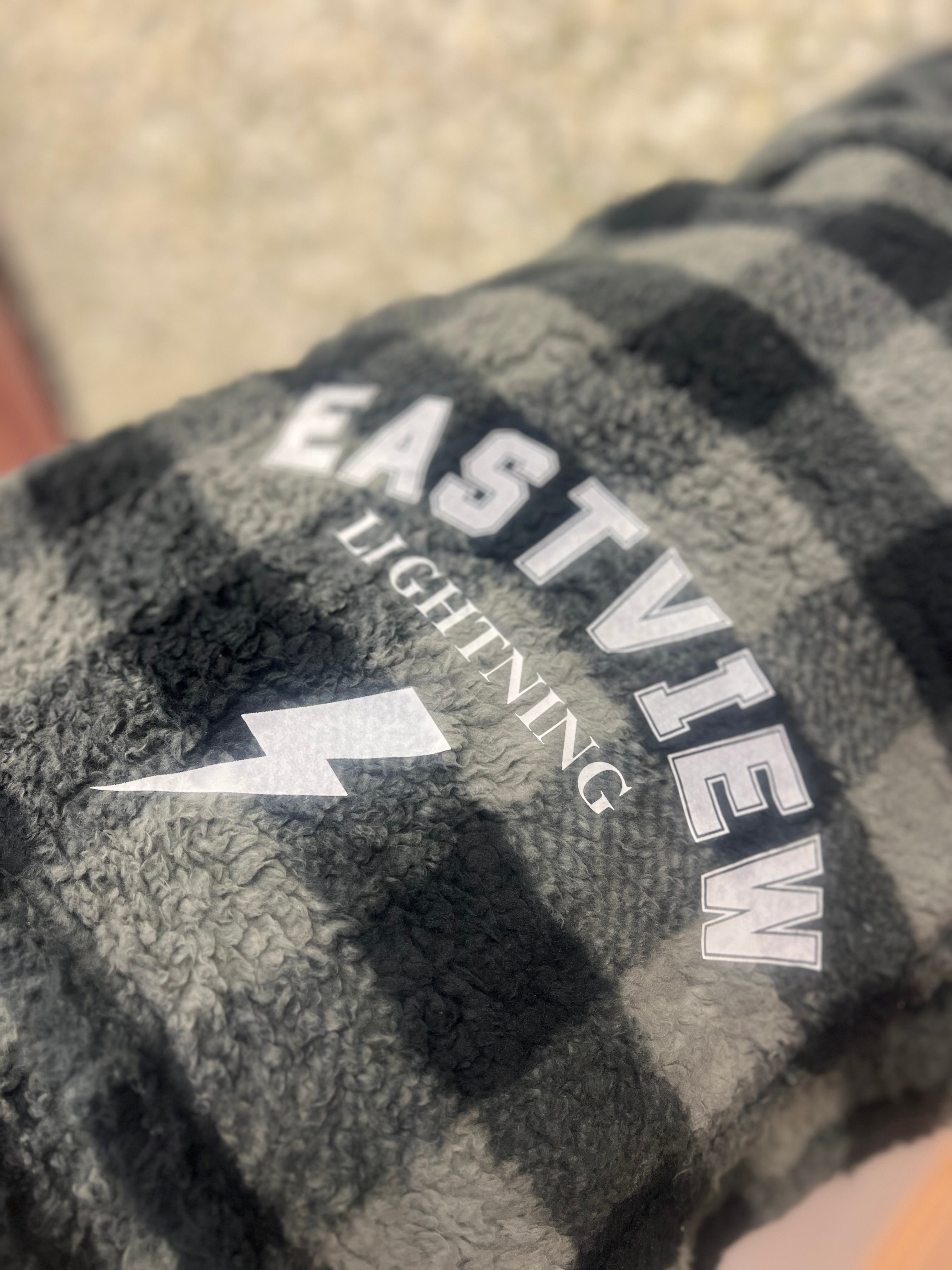 School Spirit Sherpa Blanket (Eastview)